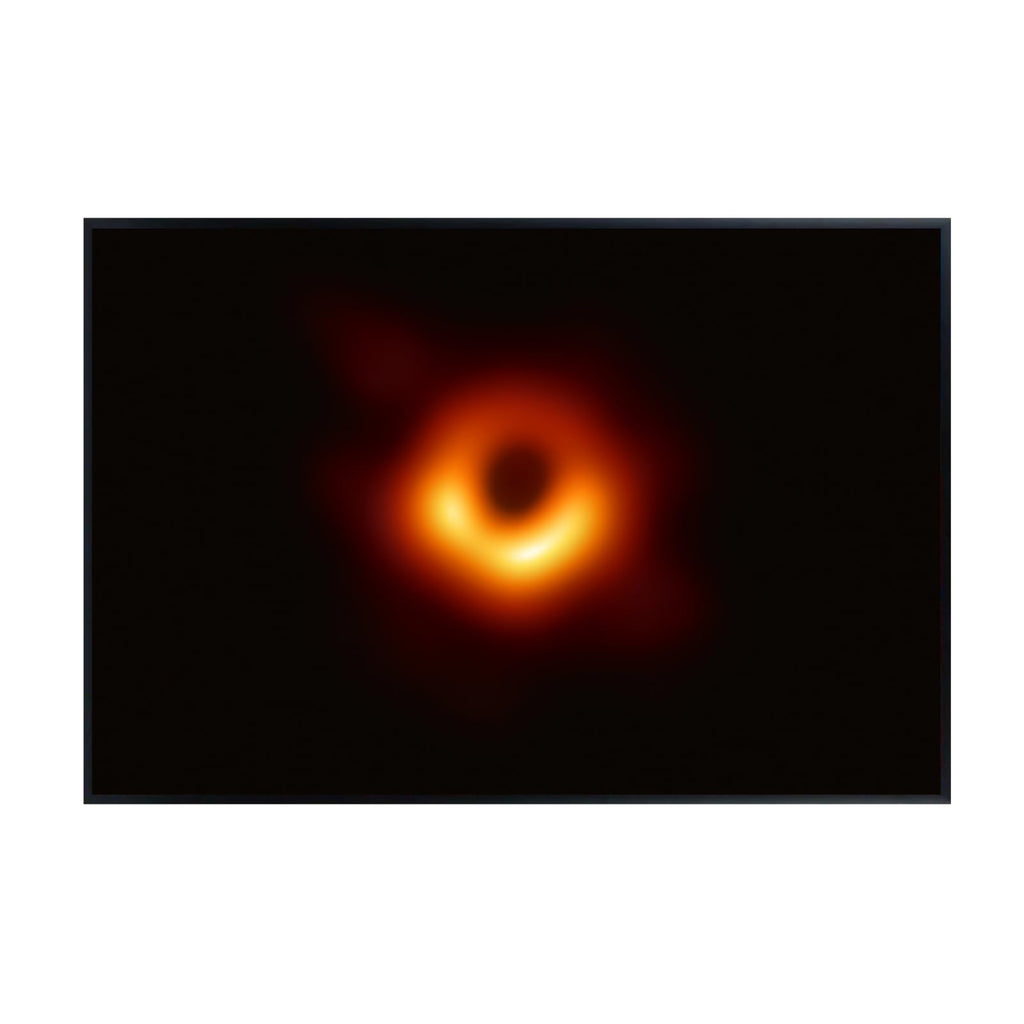 Blessed Posters Black Hole Messier 87 Wall Art – Galaxy Night Sky Astronomy Poster Space Photography Print for Bedroom Living Room Home Office Decor