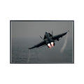 Boeing FA-18EF Super Hornet Poster Fighter Jet Military Aviation Wall Art Pilot Gift