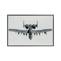 A-10 Thunderbolt Poster Military Jet Wall Art Air Force Warthog Airplane Print Aviation Decor Gifts for Pilots