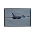B-1B Lancer Poster Military Aircraft Wall Art Air Force Jet Print Aviation Decor Pilot Gift
