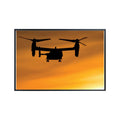 Boeing Osprey Poster Military Aviation Wall Art Airplane Photography Print Aviation Decor Gifts for Pilots