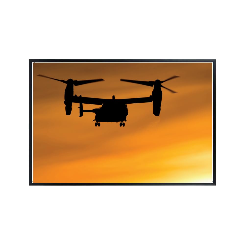 Boeing Osprey Poster Military Aviation Wall Art Airplane Photography Print Aviation Decor Gifts for Pilots