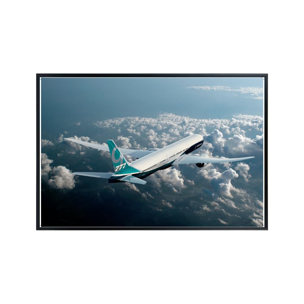 Boeing 777 Wall Art – Airline Aviation Airplane Poster – Aviation Photography Print for Home Office or Pilot Gift