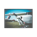 Cessna 172 Poster General Aviation Wall Art Flight School Airplane Artwork Photography Print Pilot Gift Aviation Decor