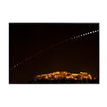 Blessed Posters Lunar Eclipse Poster – Night Sky Wall Art Print for Bedroom, Living Room, Office, or Home Decor – Space Astronomy Photography Artwork