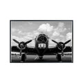 B-17 Flying Fortress Poster WWII Military Aviation Wall Art Vintage Warbird Airplane Artwork Pilot Gift