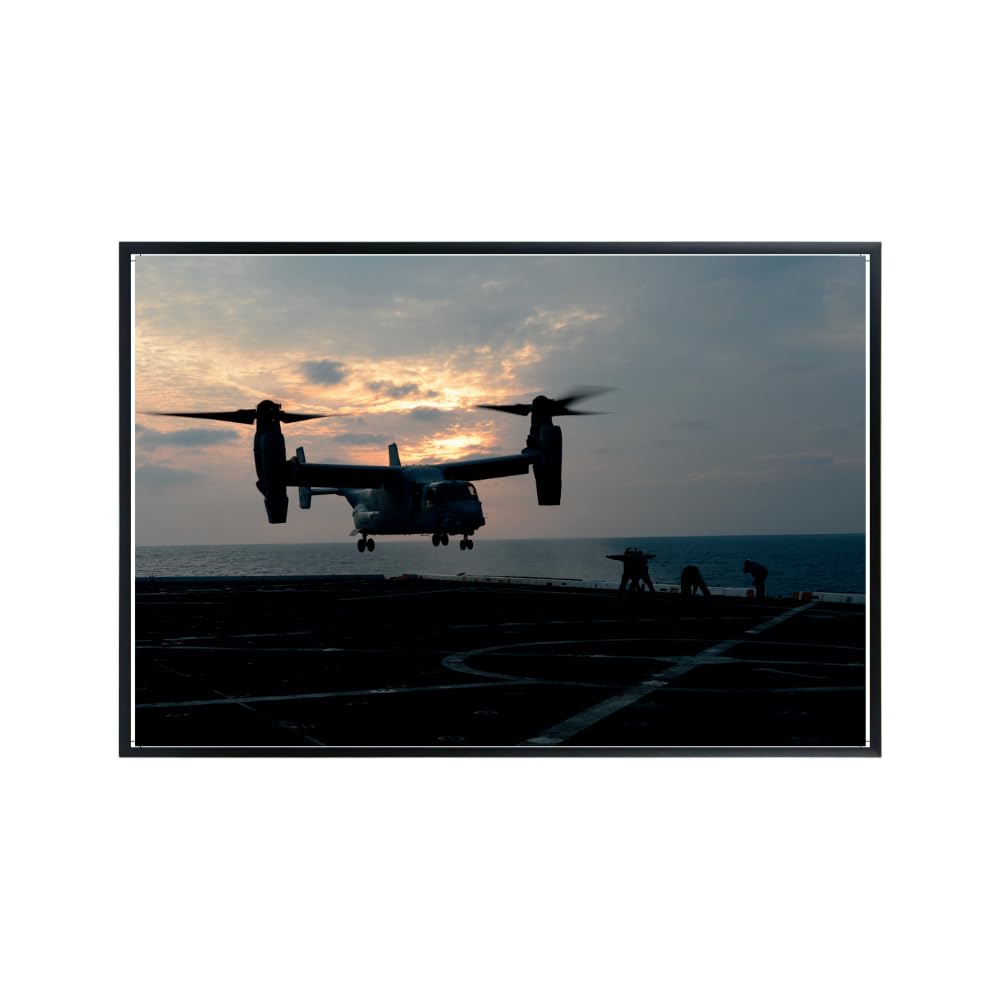 Bell Boeing Osprey Poster Military Aviation Wall Art Airplane Print Army Decor Pilot Gift