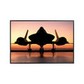 SR-71 Blackbird Poster Military Aviation Wall Art Airplane Photography Print Gifts for Pilots and Aviation Enthusiasts