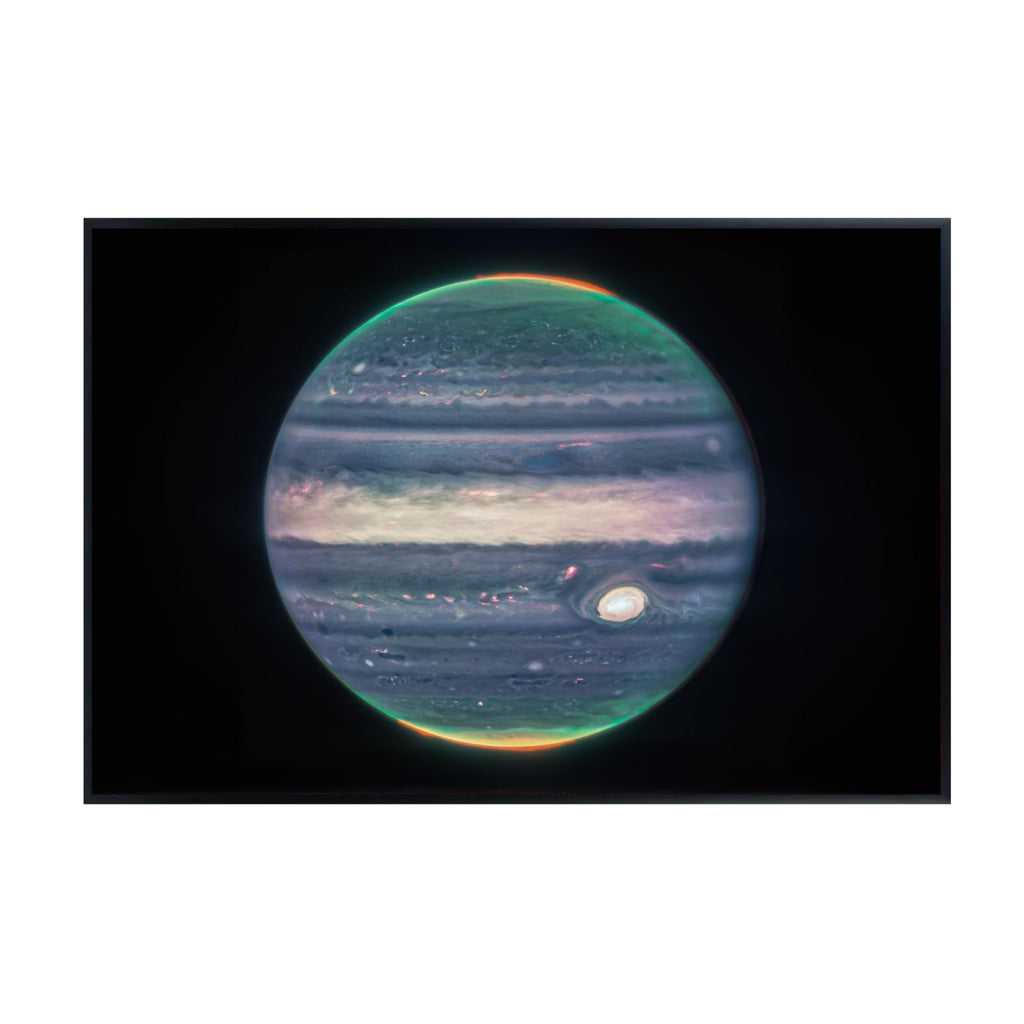 Blessed Posters Jupiter Poster – Night Sky Wall Art Print for Bedroom, Living Room, Office, or Home Decor – Space Astronomy Photography Artwork