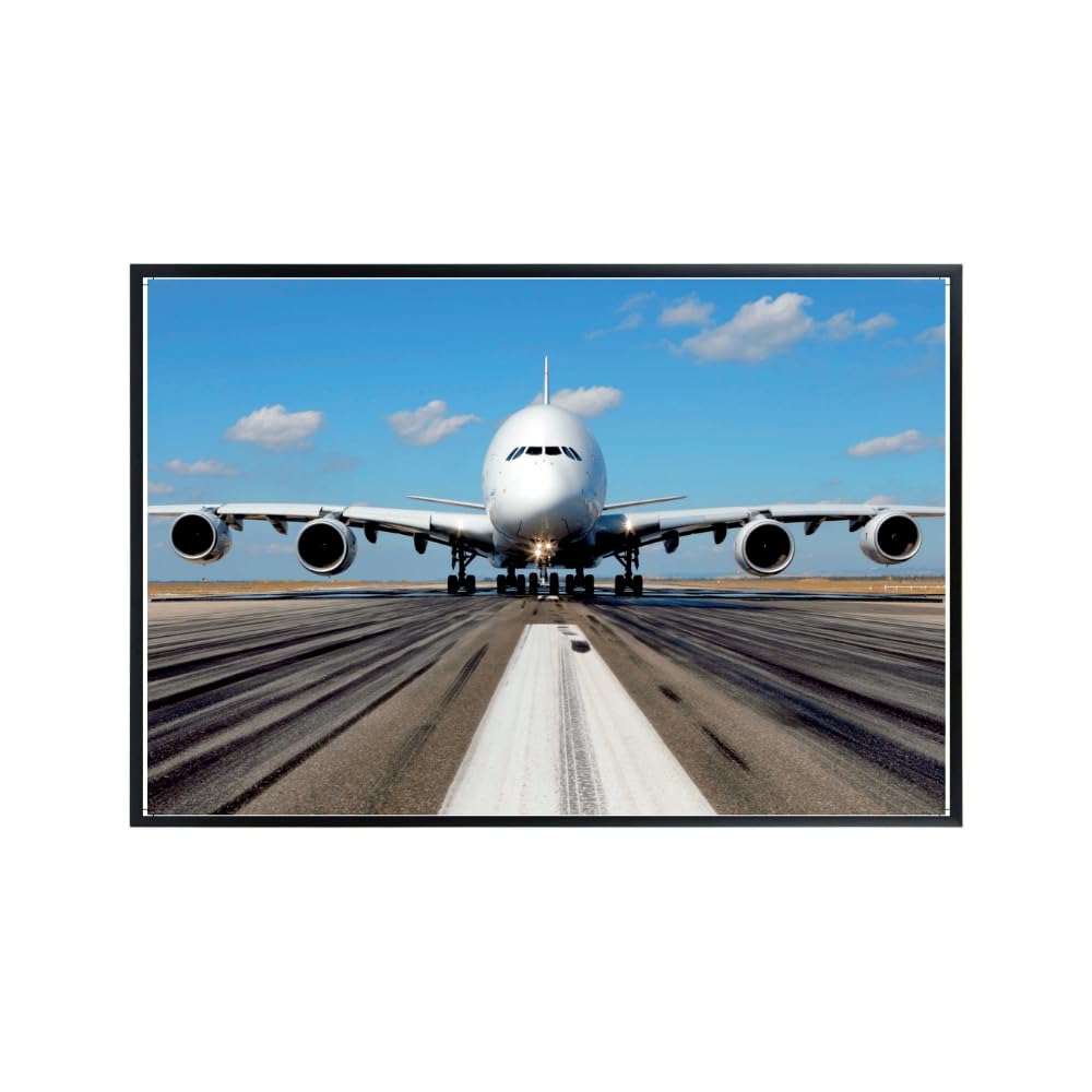 Airbus A380 Poster Aviation Wall Art Airplane Photography Print Pilot Gift