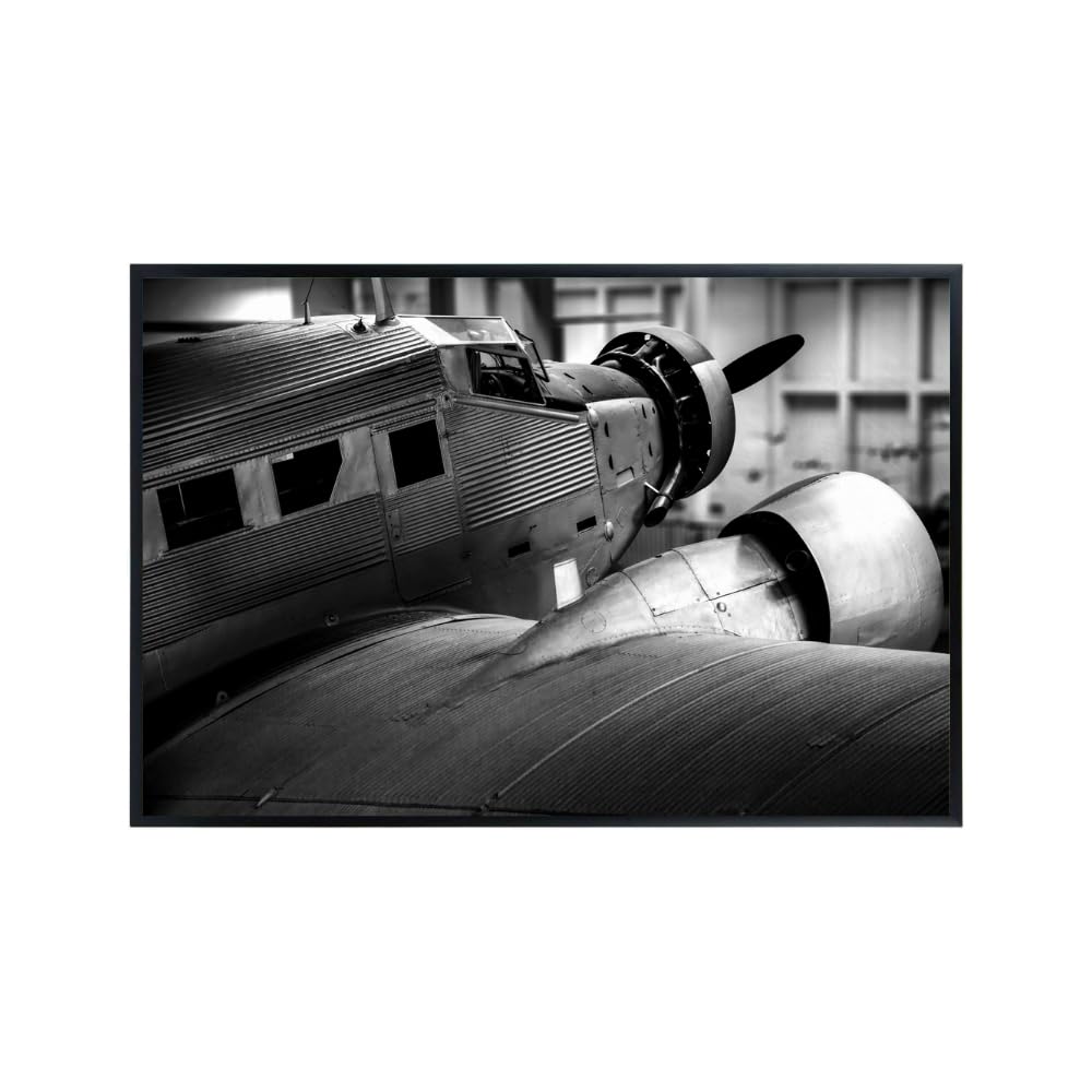 Ford TriMotor Poster Vintage Aviation Wall Art Airplane History Print Pilot Gift