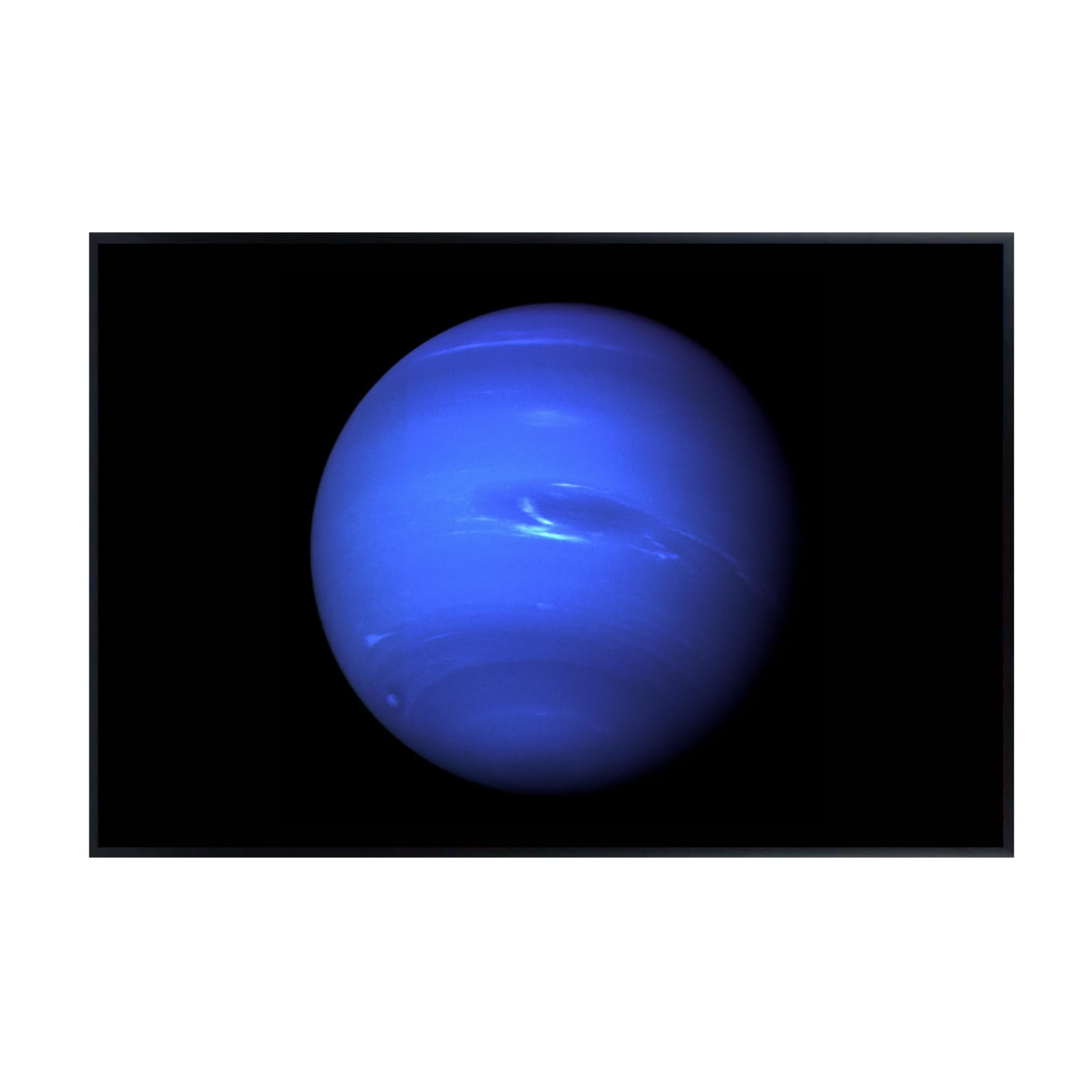 Blessed Posters Neptune Poster – Night Sky Wall Art Print for Bedroom, Living Room, Office, or Home Decor – Space Astronomy Photography Artwork