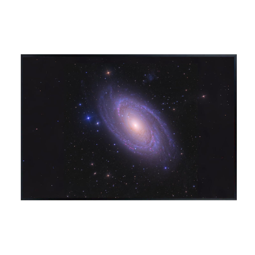 Blessed Posters Bode’s Galaxy Poster – Night Sky Wall Art Print – Space Astronomy Photography for Bedroom Living Room Home Office Decor
