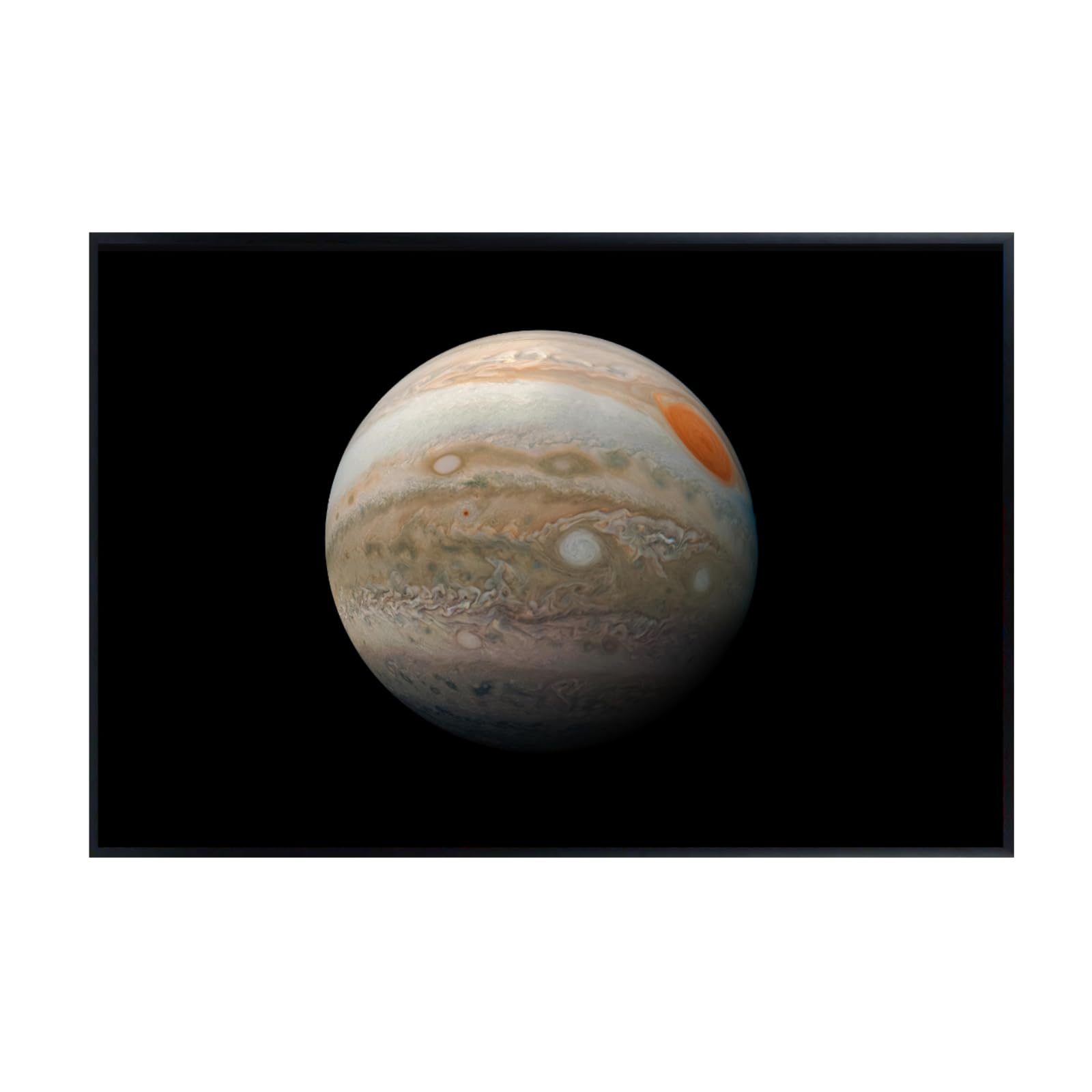 Blessed Posters Jupiter Poster – Space Wall Art Print for Bedroom, Living Room, Office, or Home Decor – Astronomy Photography Artwork