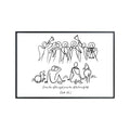Christian Bible Verse Poster Psalm 148:2 – Religious Wall Art for Christian Home Decor – Spiritual Decoration and Gifts for Christians