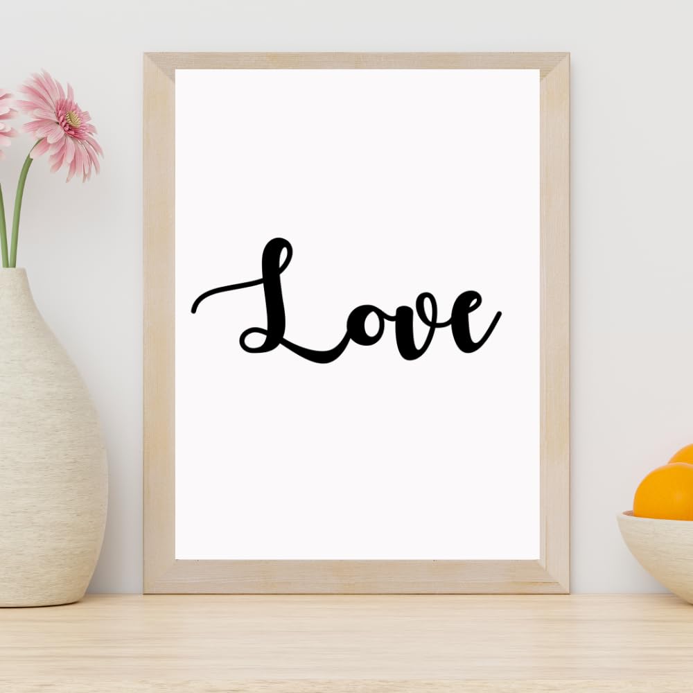 Inspirational Friendship Wall Art – Minimalist Aesthetic Poster – True Quote Print – Friendship Artwork for Bedroom and Girls Room Decor