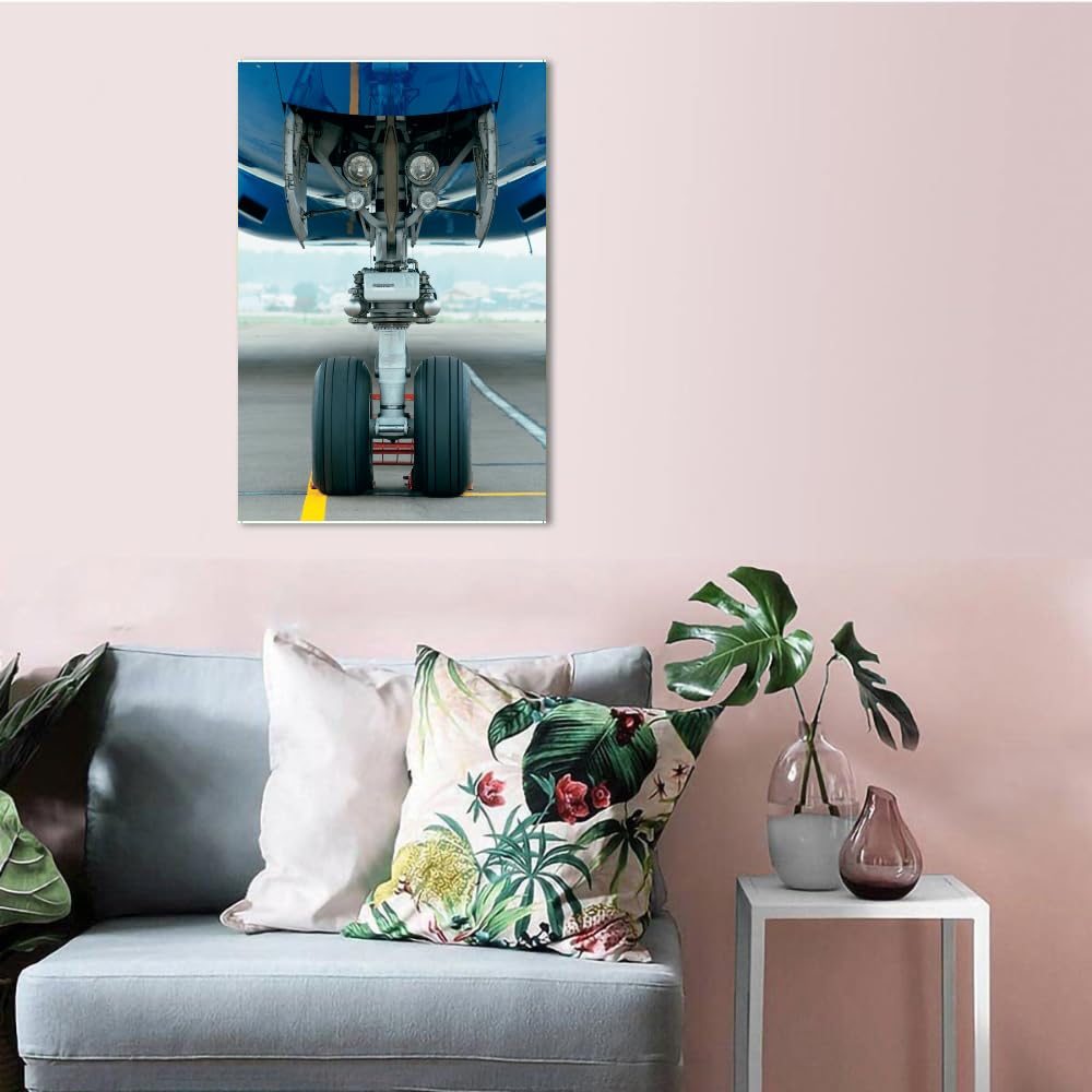 Boeing 767 Poster Airline Aviation Wall Art Airplane Print Pilot Gift