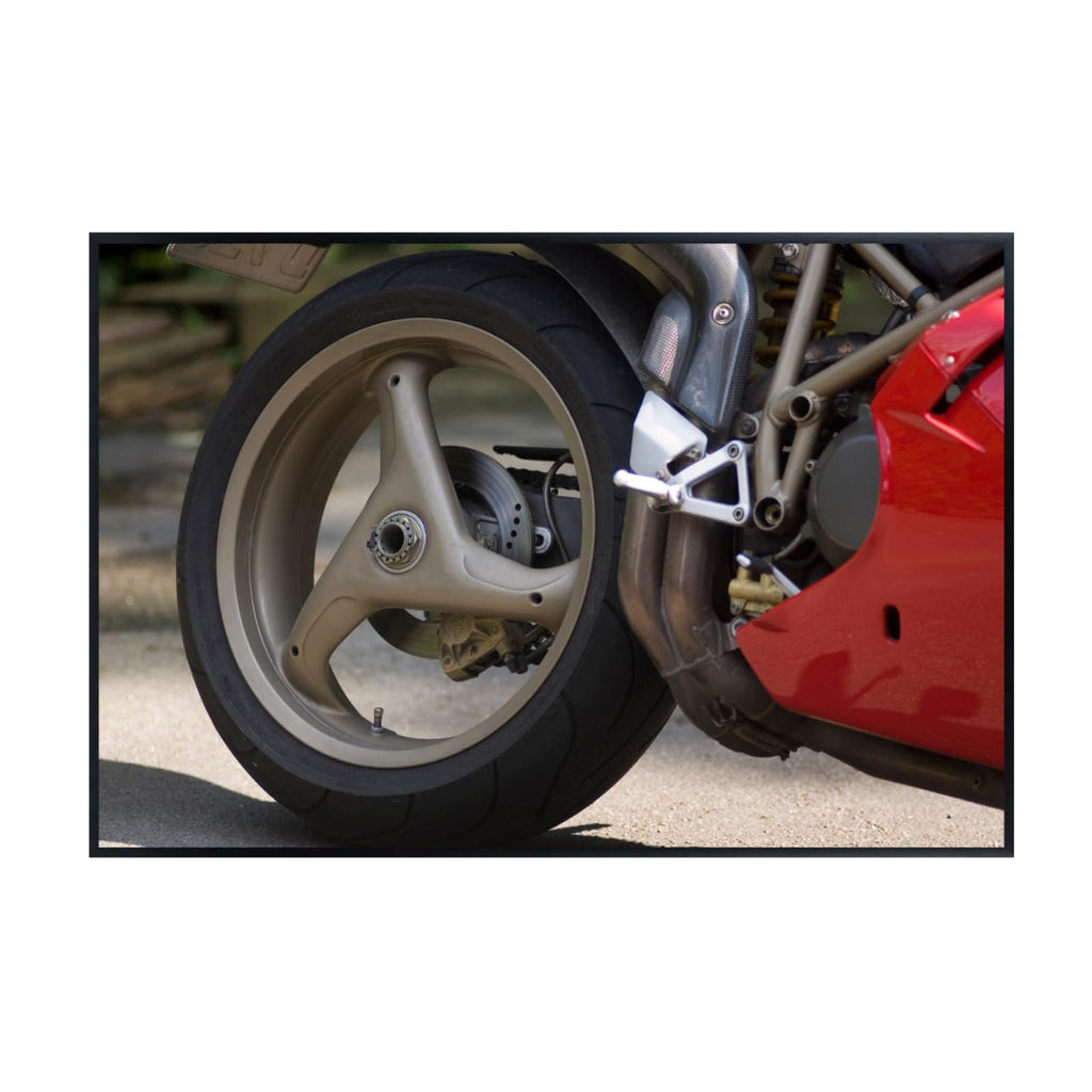 Ducati 916 Poster - Superbike Wall Art Print for Motorcycle Enthusiasts, Garage or Office Decor
