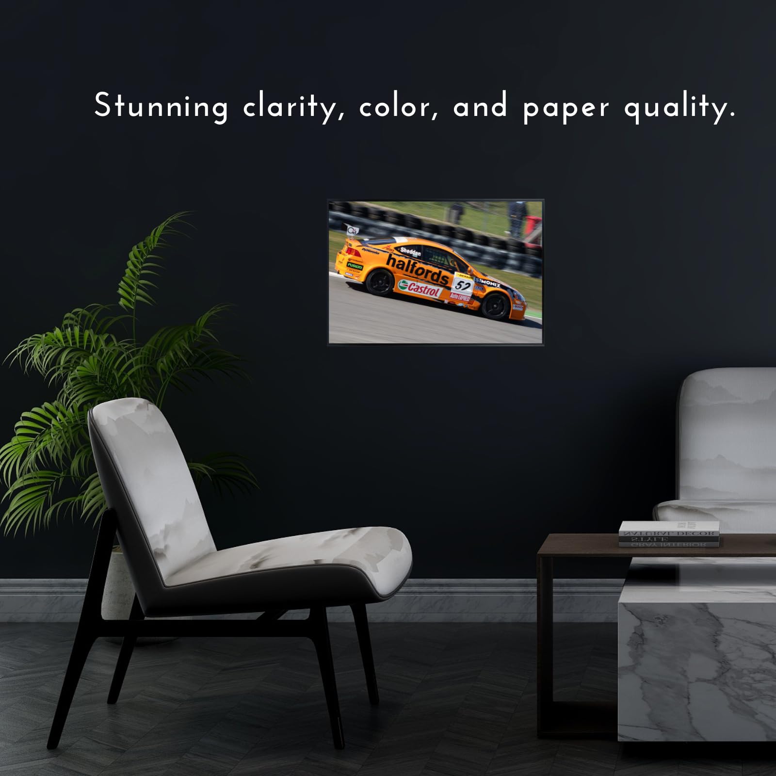Blessed Posters Acura Integra Type R Poster – JDM Sports Car Wall Art Print, Classic Japanese Racing Car Artwork for Garage, Office, or Bedroom Decor