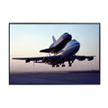 Blessed Posters 747 Shuttle Carrier Aircraft No 911 Poster – Galaxy Wall Art Print for Home Office Bedroom Decor – Space Photography Artwork