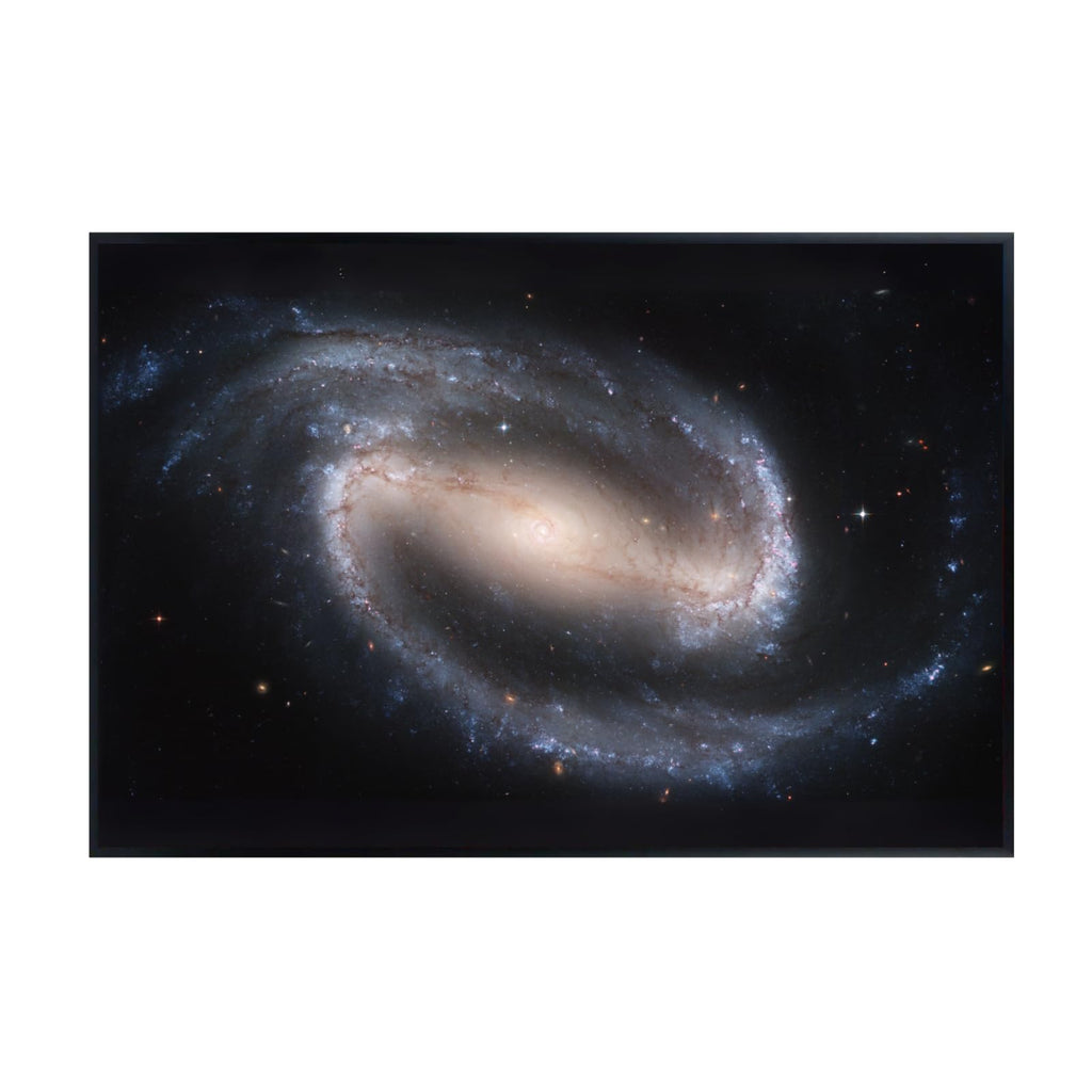 Blessed Posters Spiral Galaxy Wall Art – Space Photography Print Galaxy Night Sky Poster Astronomy Artwork for Bedroom Living Room Home Office Decor