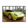 Blessed Posters Lamborghini Miura Poster Luxury Supercar Wall Art Print Garage Office Bedroom Living Room Décor