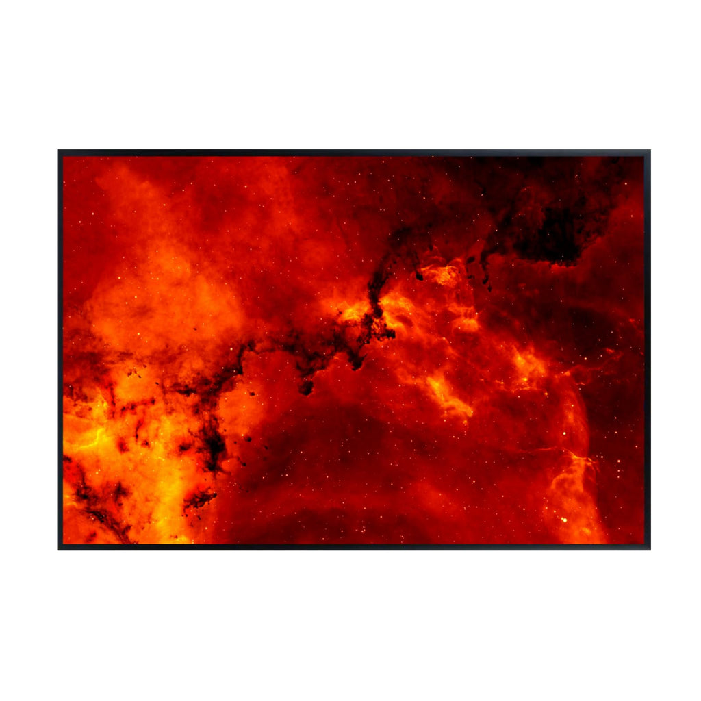 Blessed Posters Rosette Nebula Poster – Space Wall Art for Bedroom Living Room Office or Home Decor – Galaxy Astronomy Night Sky Print