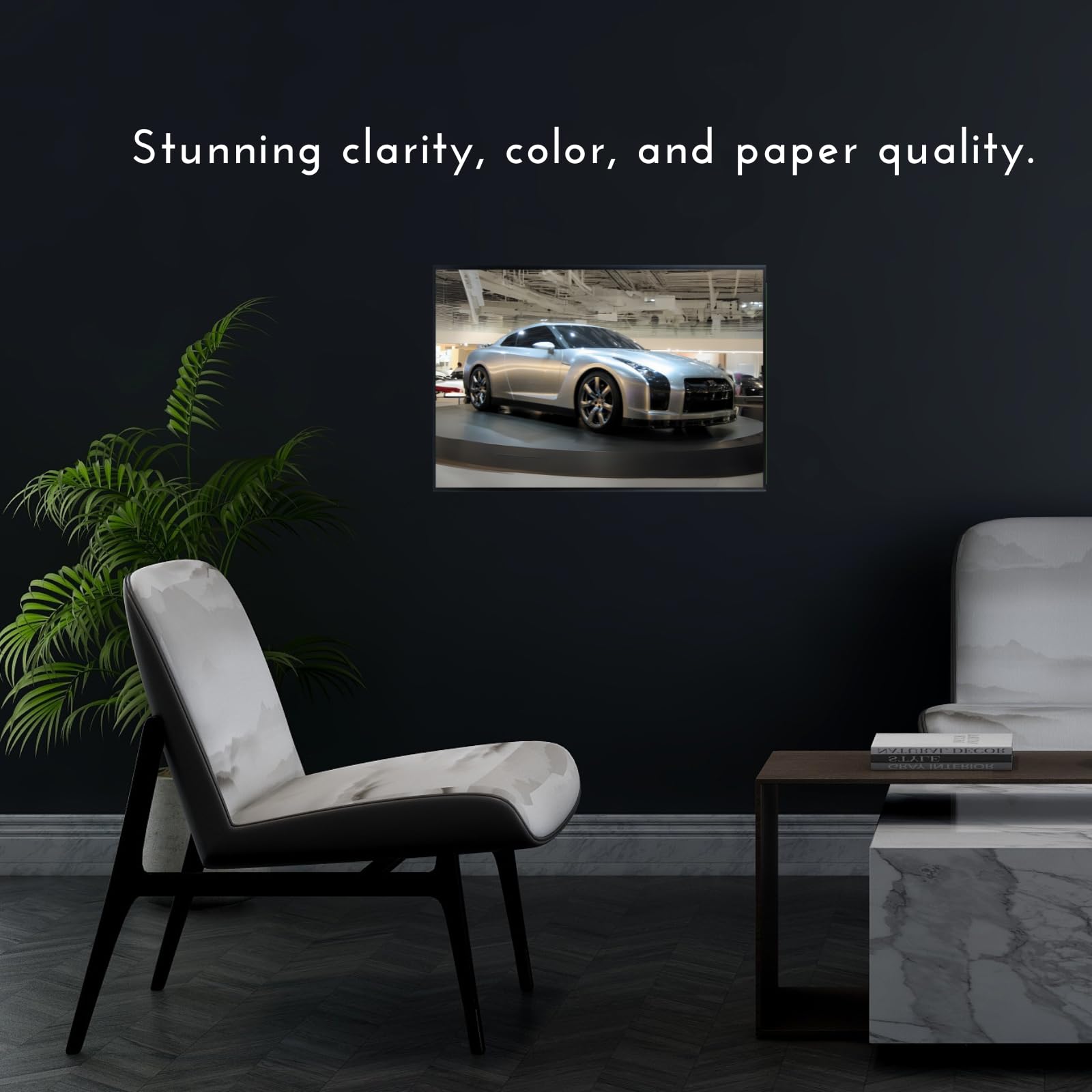 Blessed Posters Nissan GT-R Wall Art – JDM Japanese Sports Car Poster for Garage, Bedroom, or Office – Classic Performance Car Print – Automotive Wall Decor Gift