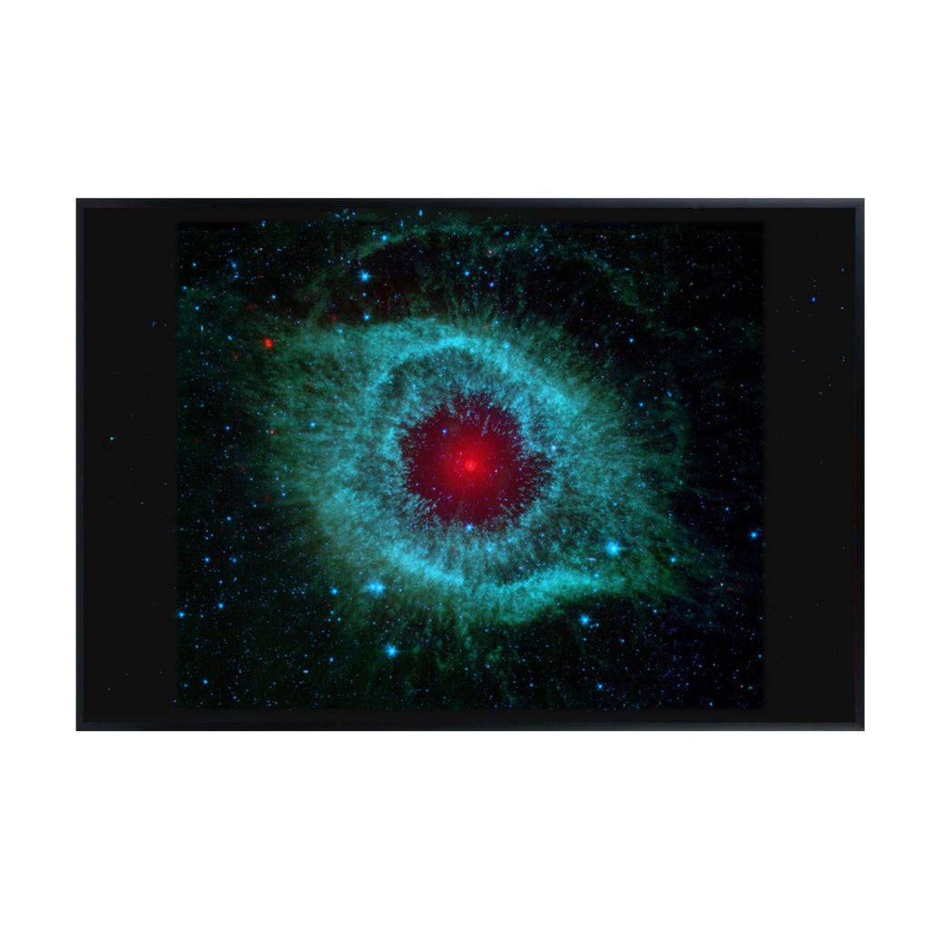 Blessed Posters Helix Nebula Poster – Space Galaxy Wall Art Print – Astronomy Photography Artwork for Bedroom Living Room Home Office Decor
