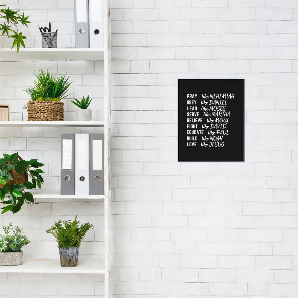 Blessed Posters Love Like Jesus Wall Art Christian Wall Art Scripture Wall Decor Bible Verse Home Decoration Gift for Women Men