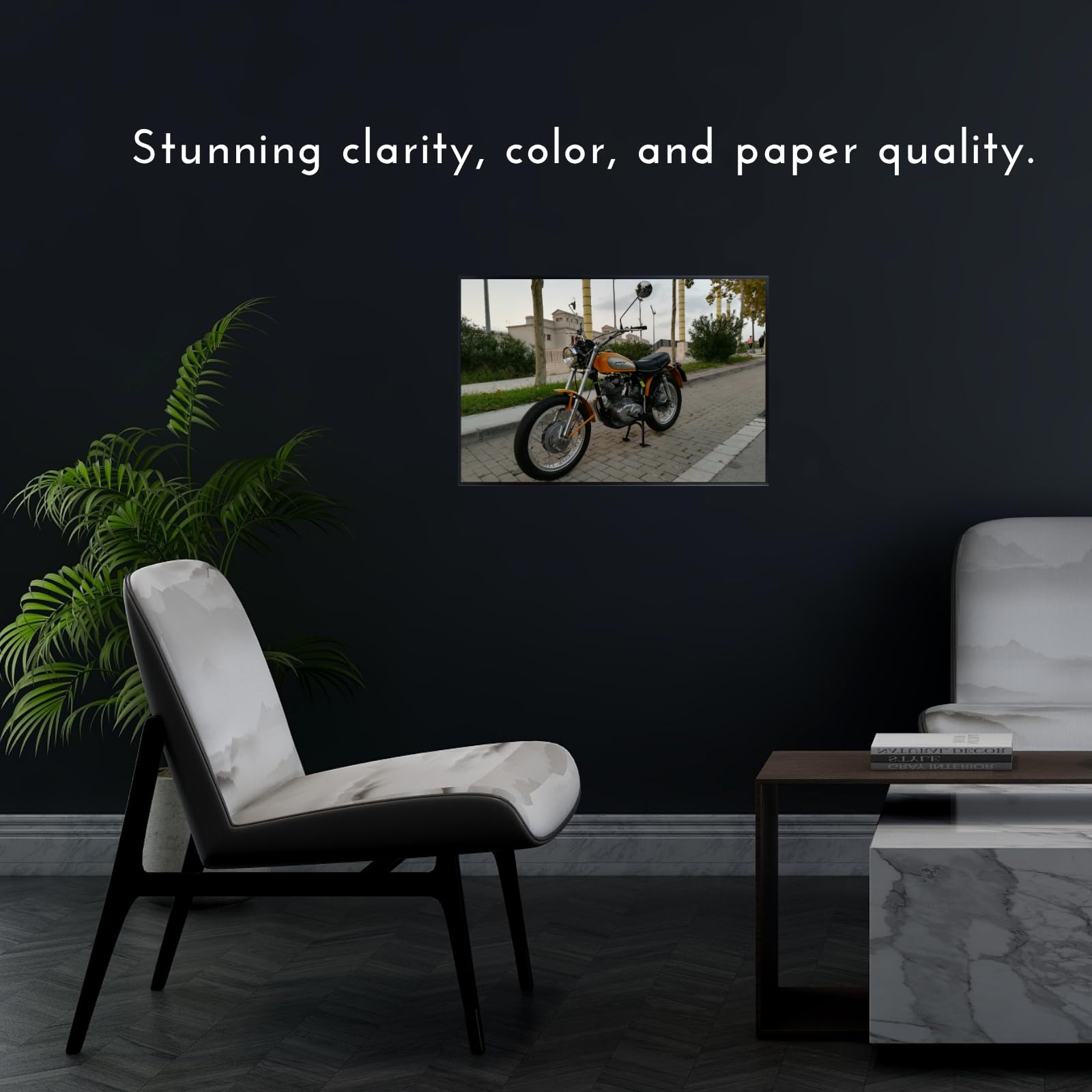Ducati Scrambler Poster – Motorcycle Wall Art Print for Garage, Office, Living Room