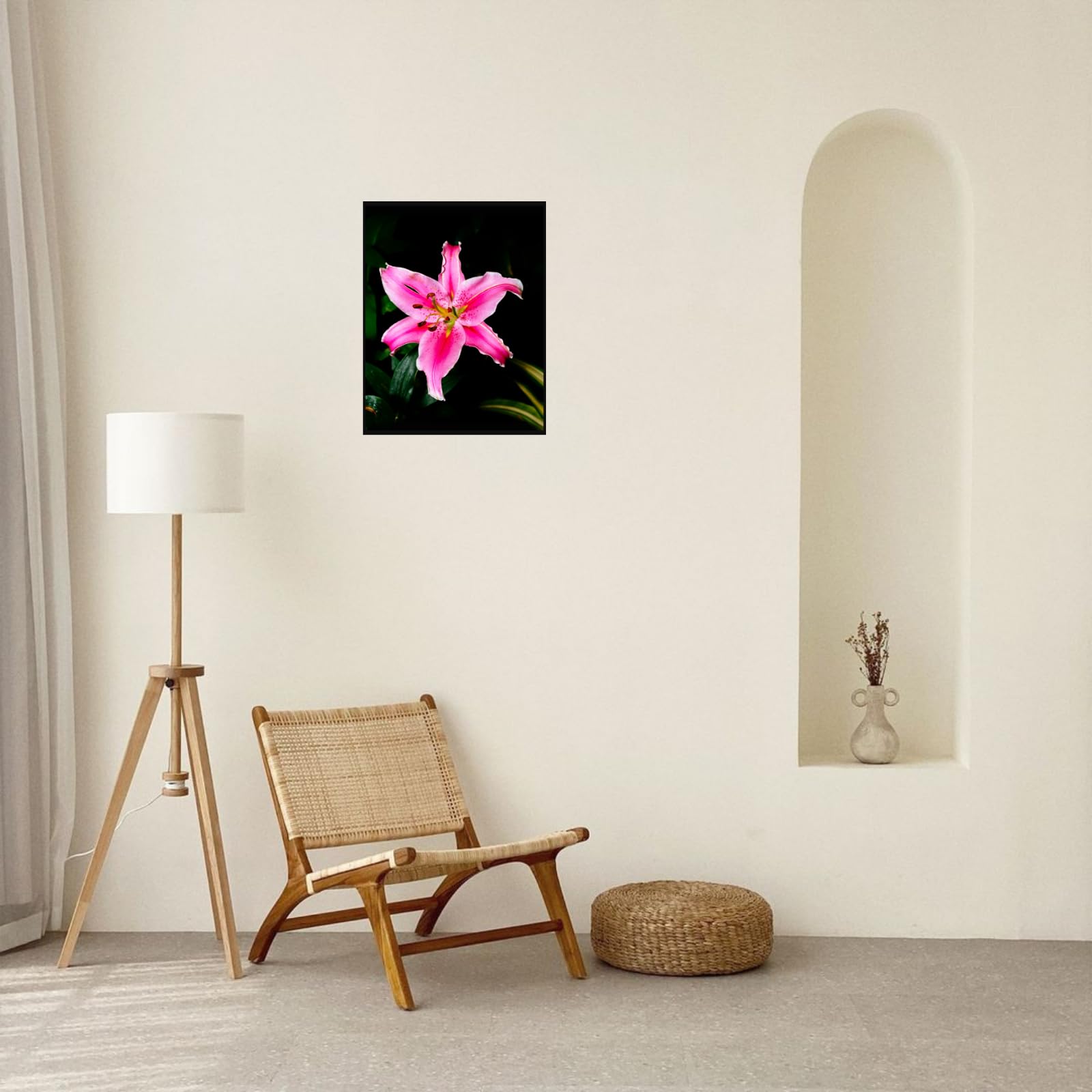 Glory-of-the-Snow Botanical Poster – Vintage Flower Wall Art for Home Decor, Nature Illustration Artwork for Living Room, Bedroom, Office