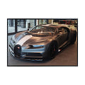 Blessed Posters Bugatti Chiron Wall Art – Modern Supercar Poster for Garage, Bedroom, or Office – Luxury Hypercar Print – Automotive Decor Gift for Car Enthusiasts