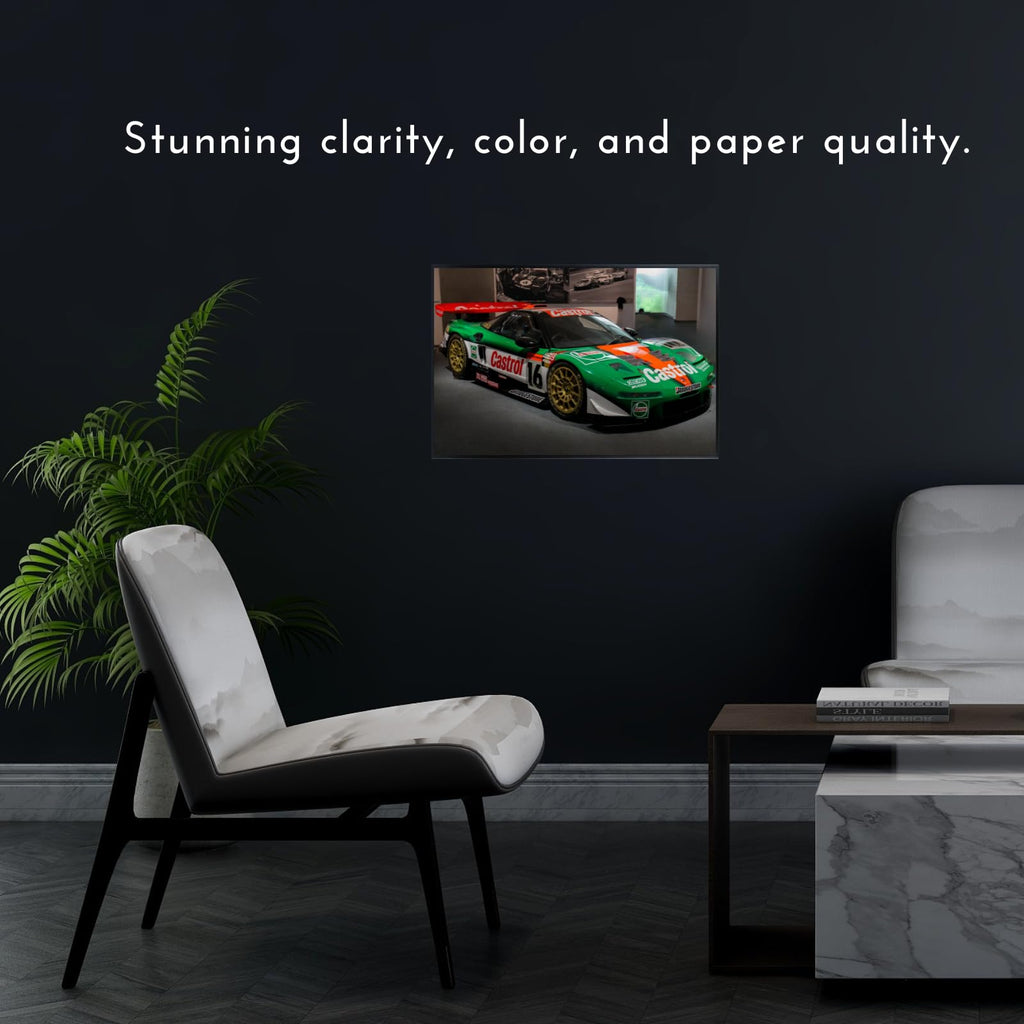 Blessed Posters NSX NA1 Poster – Iconic JDM Supercar Wall Art for Garage, Bedroom, Office, or Living Room Decor
