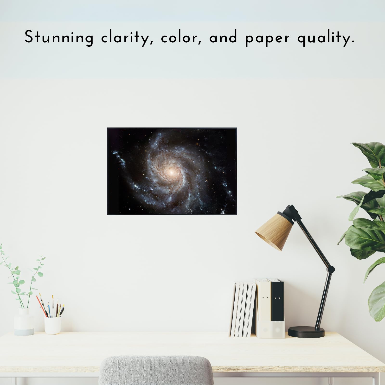 Blessed Posters Messier Galaxy Poster – Night Sky Wall Art Print – Space Astronomy Photography for Bedroom Living Room Home Office Decor