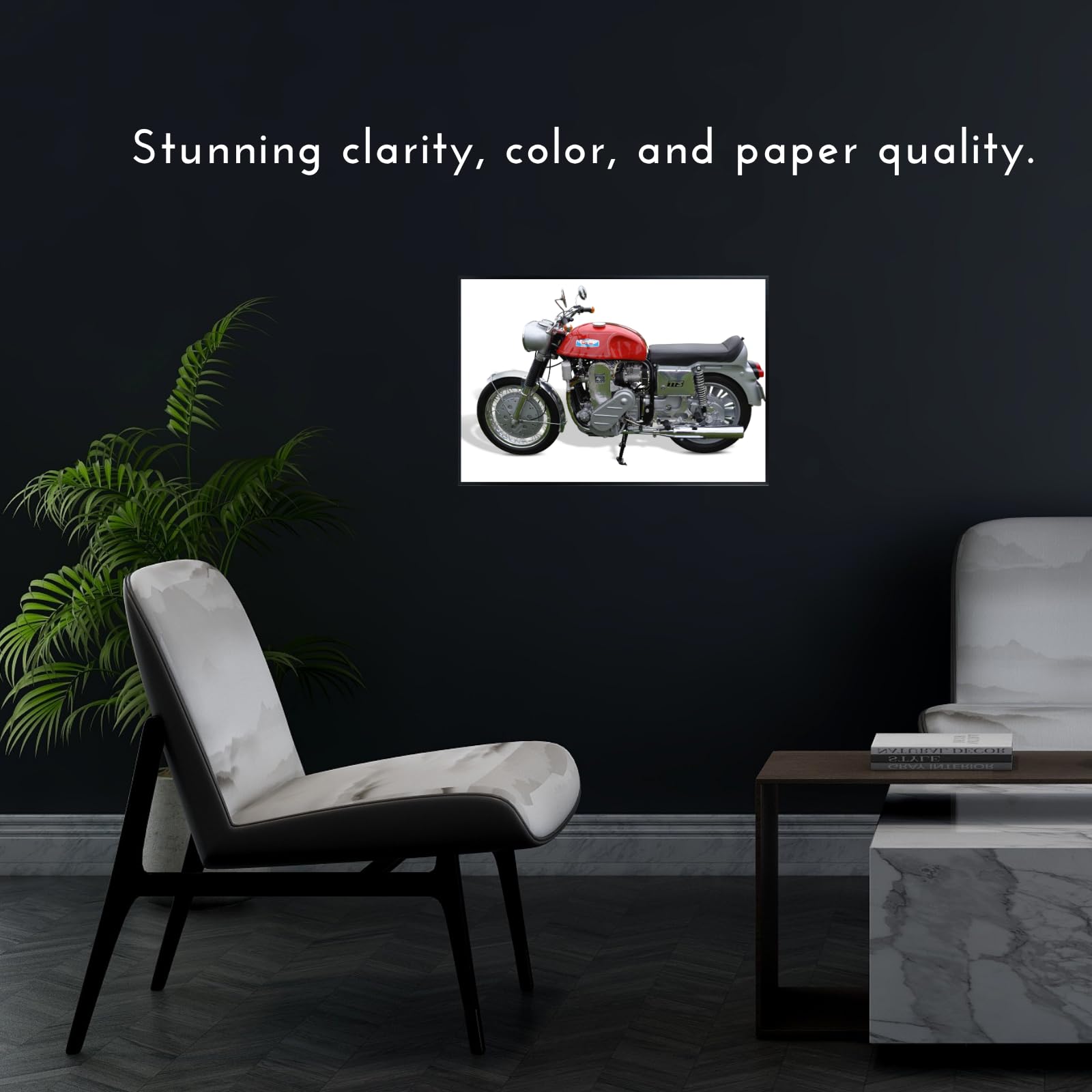 MUNCH TTS 1200 Motorcycle Poster – Vintage Racing Wall Art Print for Garage, Office, or Man Cave