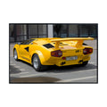 Blessed Posters Lamborghini Countach Poster Exotic Car Wall Art Classic Supercar Print Garage Office Home Decoration