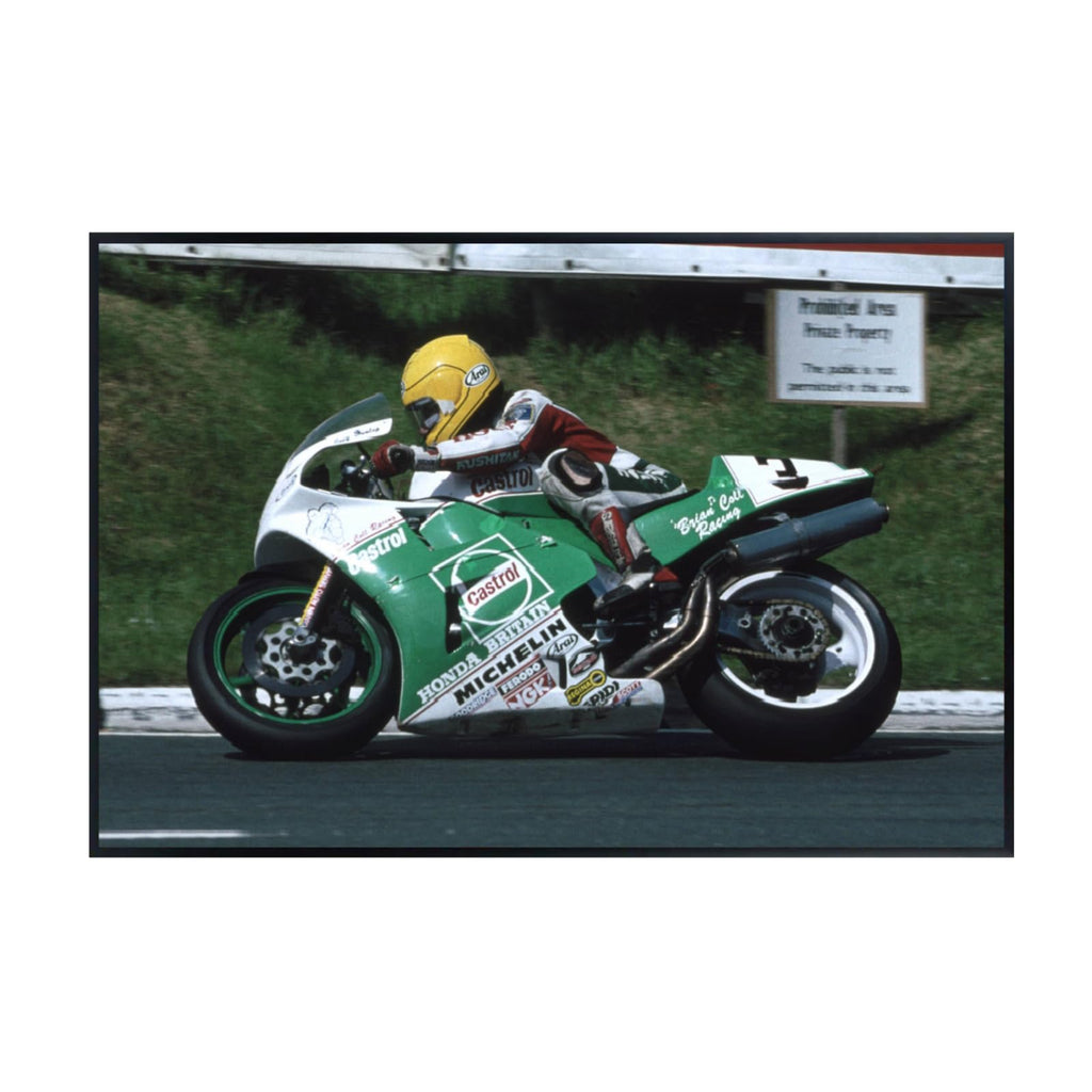 VFR750R RC30 Poster - Sport Motorcycle Wall Art Decor for Living Room, Office or Garage