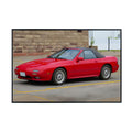 Blessed Posters RX-7 FD Rotary Wall Art – Classic JDM Performance Car Poster Print for Bedroom, Lounge, or Workspace – Japanese Sports Car Decor
