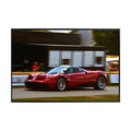 Blessed Posters Pagani Huayra Poster – Luxury Hypercar Wall Art Print for Garage Office Bedroom Living Room Décor – Exotic Car Gift