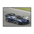 Ferrari LaFerrari Supercar Poster, Italian Hypercar Wall Art for Home or Office - Italian Sports Car Decoration