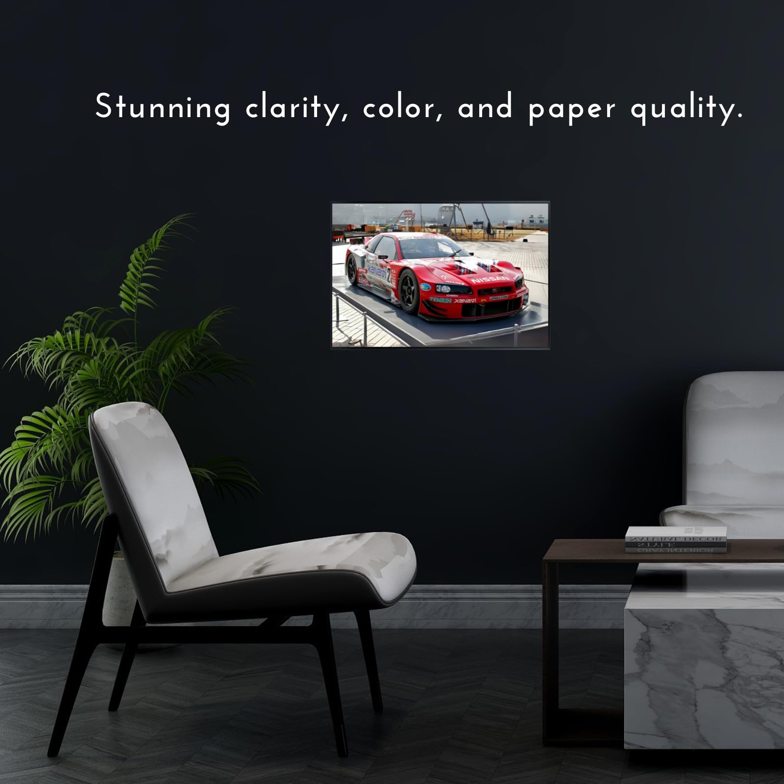 Blessed Posters Nissan GT-R Wall Print – Legendary JDM Performance Car Artwork for Home, Studio, or Man Cave – Retro Tuner Culture Decor