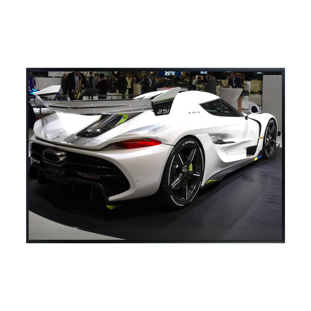 Blessed Posters Koenigsegg Jesko Poster – Hypercar Wall Art Print – Luxury Car Poster for Garage Office Bedroom Living Room Décor