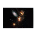 Blessed Posters Galactic Wreckage Wall Art – Galaxy Night Sky Astronomy Print Space Photography Poster for Bedroom Living Room Home Office Decor