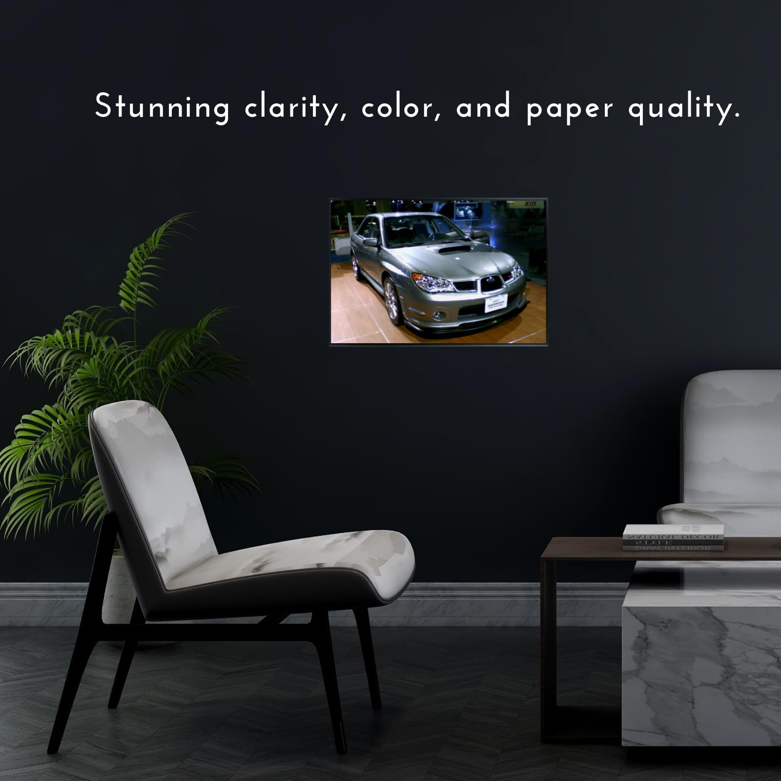 Blessed Posters WRX STI GD Wall Poster – Legendary JDM Turbo Car Art for Garage Bedroom Office or Living Room – Collector Tuner Decor