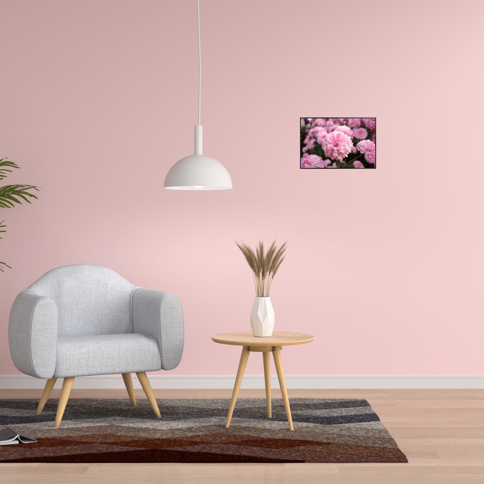 Chrysanthemum Flower Poster – Botanical Wall Art Print for Home Decor, Living Room, Bedroom, or Office – Elegant Floral Nature Artwork