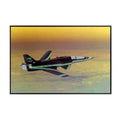Blessed Posters X-29 in Flight Poster – Night Sky Wall Art Print for Home, Bedroom, Living Room, Office – Aviation and Space Photography Artwork