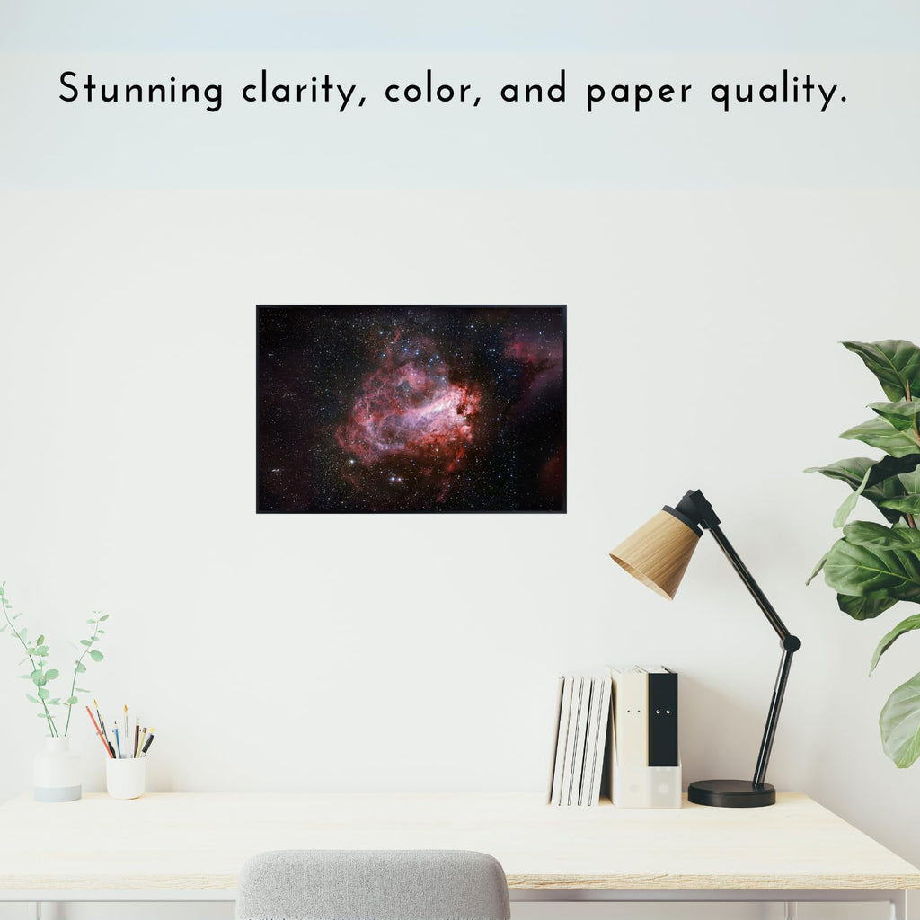 Blessed Posters Star Formation Poster – Space Galaxy Wall Art Print – Astronomy Photography Artwork for Bedroom Living Room Home Office Decor