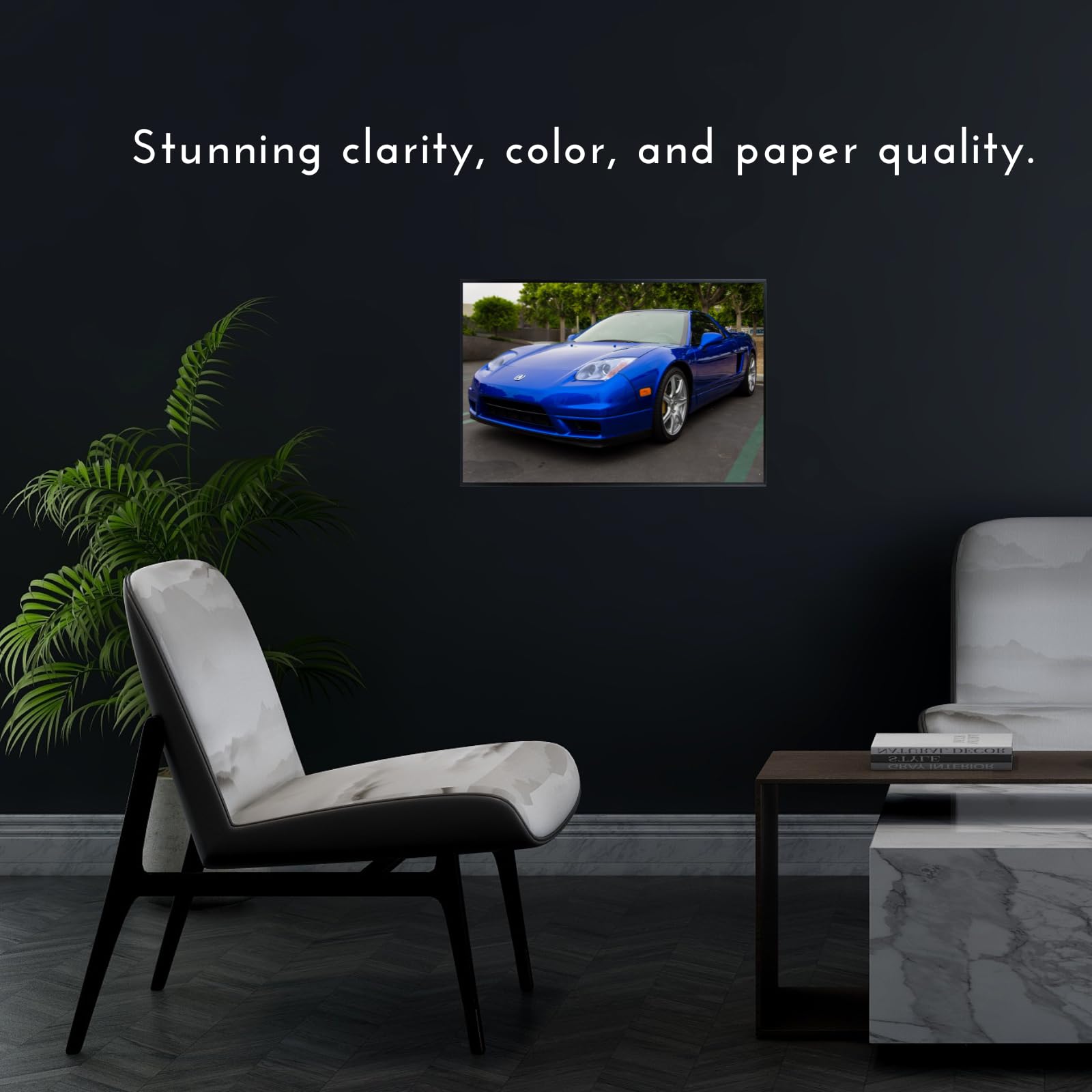 Blessed Posters NSX NA1 Poster – Legendary JDM Supercar Wall Art for Garage Bedroom Office Living Room Auto Decor