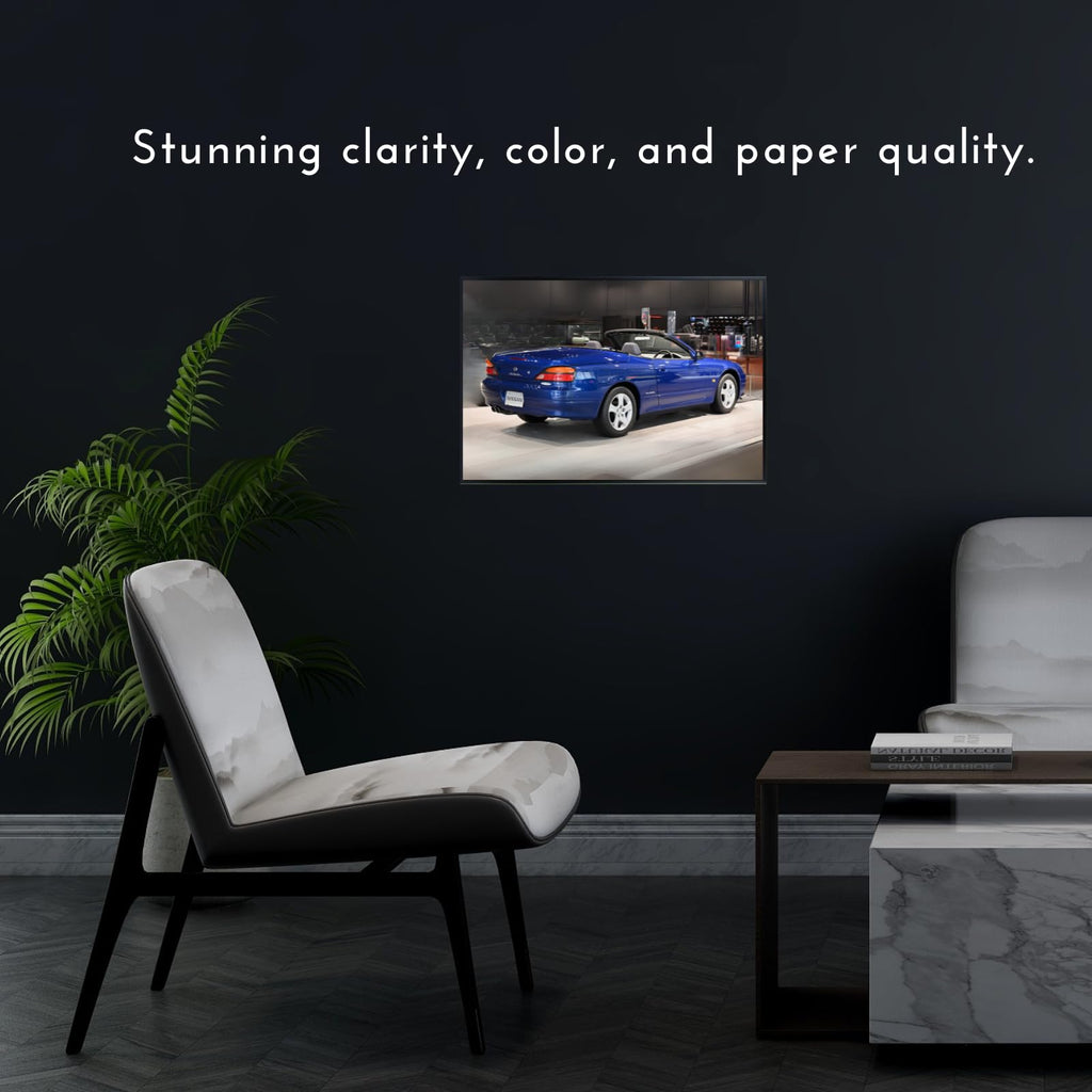 Blessed Posters Nissan Silvia S13 S14 Poster – Classic JDM Drift Car Wall Art for Garage Bedroom Office Living Room Retro Tuner Decor
